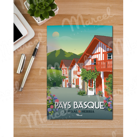 Carnet de Notes PAYS BASQUE "Village Basque"