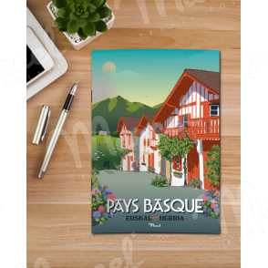 Carnet de Notes PAYS BASQUE "Village Basque"