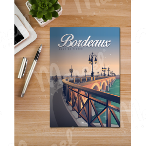 Notebook BORDEAUX "Pont de Pierre"