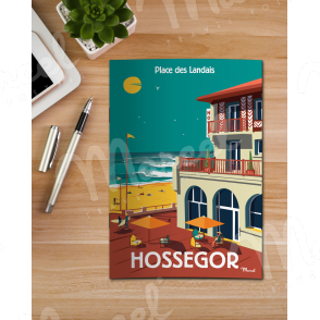 Carnet de Notes HOSSEGOR "Place des Landais"