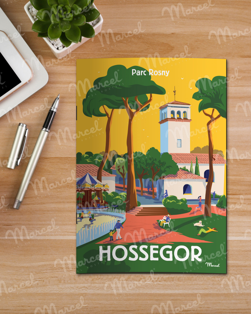 Carnet de Notes HOSSEGOR "Parc Rosny"