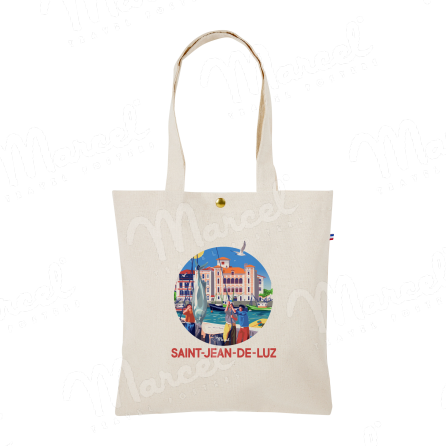 Tote Bag SAINT-JEAN-DE-LUZ "Pêche au thon"