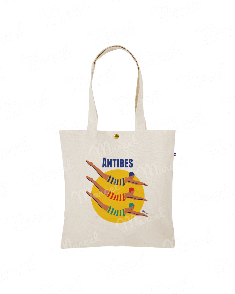 Tote Bag ANTIBES "Swimmers"