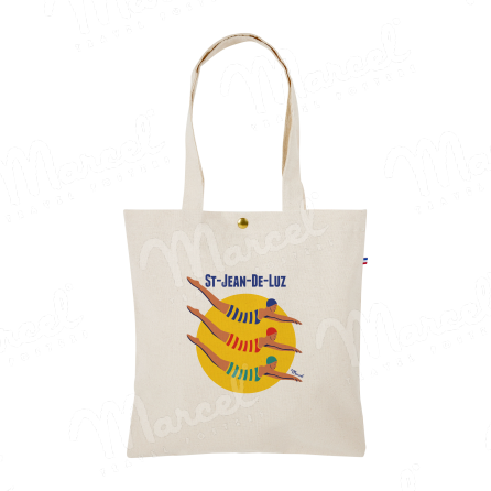 Tote Bag SAINT-JEAN-DE-LUZ "Baigneuses"