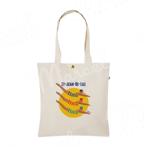 Tote Bag SAINT-JEAN-DE-LUZ "Baigneuses"