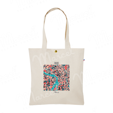 Tote Bag TOULOUSE "Plan Mozaïc"