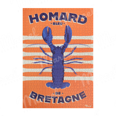 Puzzle Homard Bleu de BRETAGNE