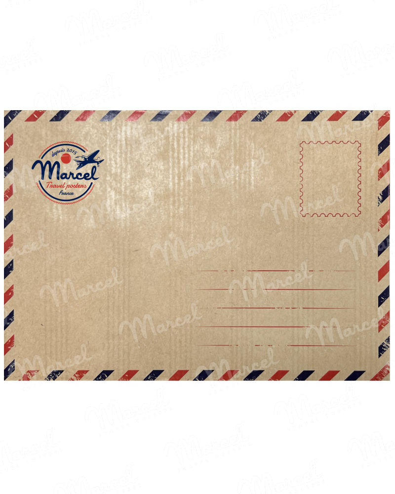 Enveloppe Vintage Marcel