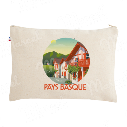 Pochette Marcelle PAYS BASQUE "Village Basque"