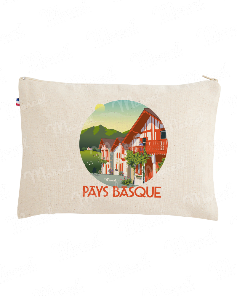 Pochette Marcelle PAYS BASQUE "Village Basque"