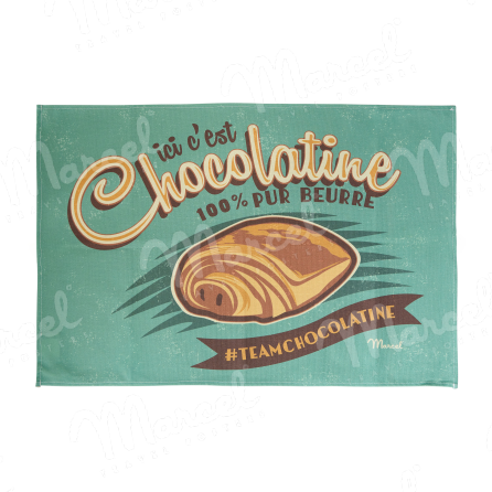 Torchon Léoni "Chocolatine"