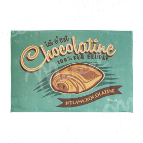 Torchon Léoni "Chocolatine"