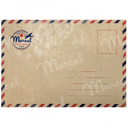 OFFRE RETAIL Enveloppe + CP Vintage Marcel
