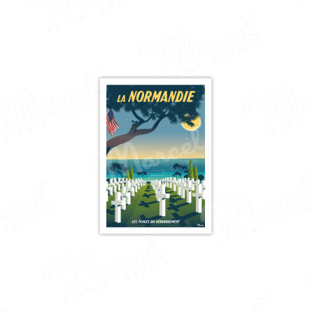 Postcard NORMANDIE "Plages du Débarquement"