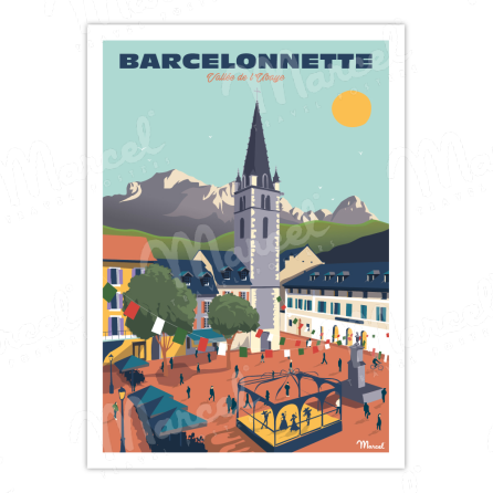 Poster BARCELONNETTE