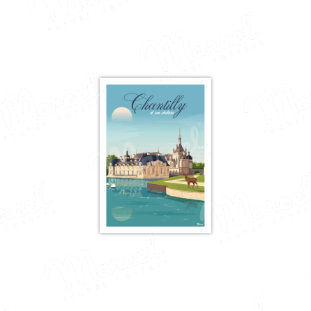 Carte Postale CHANTILLY