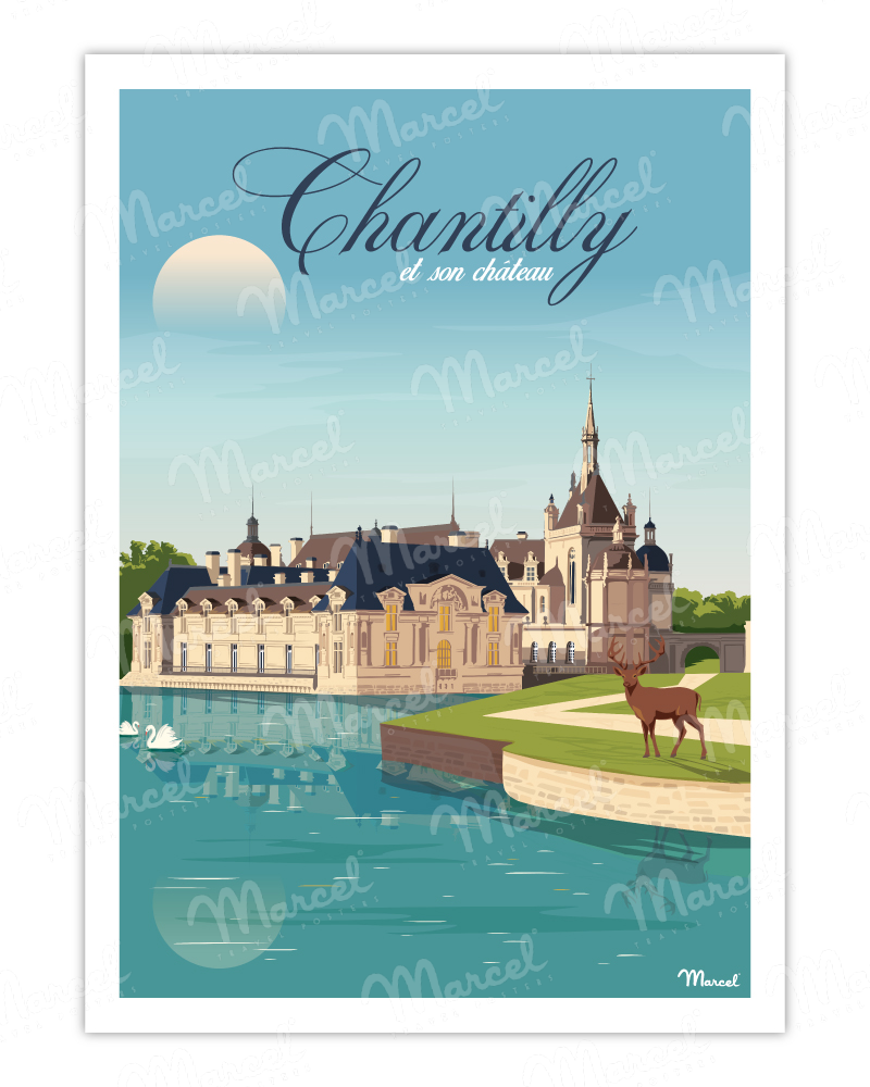 Affiche CHANTILLY