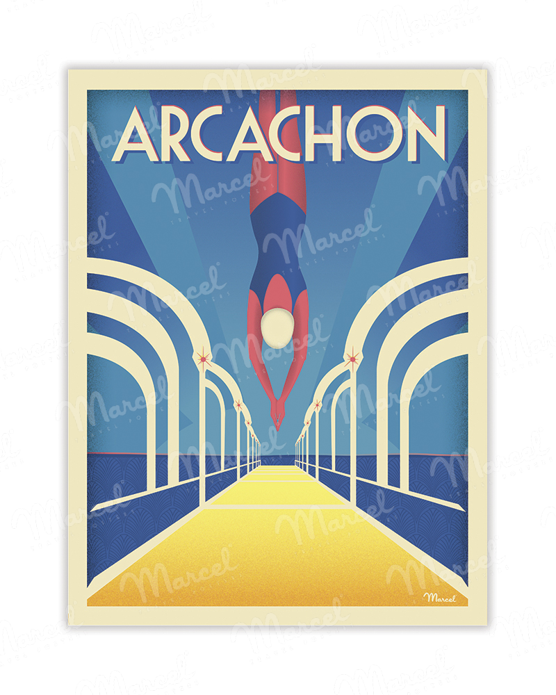 Postcard ARCACHON  "Jetée...