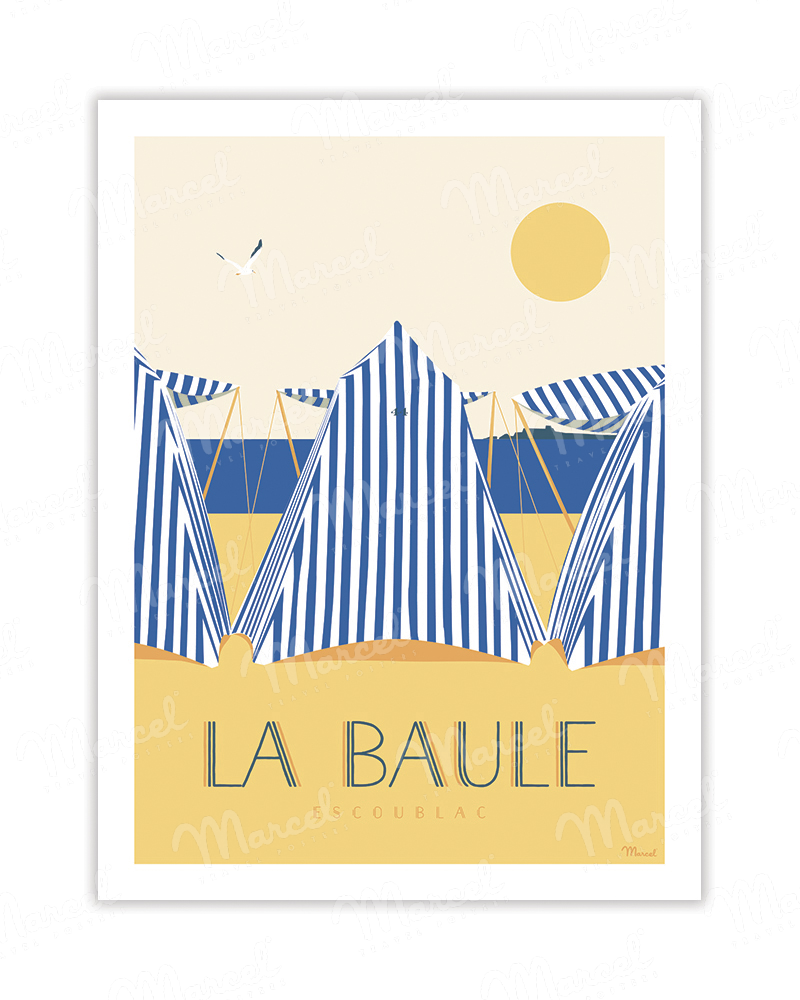 Postcard LA BAULE LES...