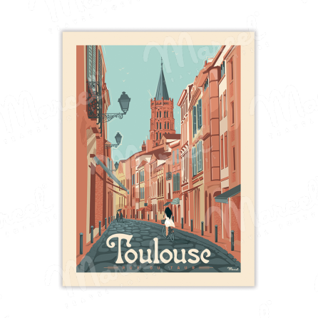 Carte Postale TOULOUSE "Rue du Taur" A5