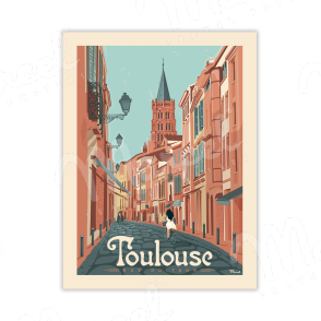 Carte Postale TOULOUSE "Rue du Taur" A5