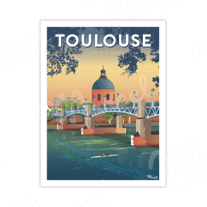 Carte Postale TOULOUSE "Dôme de la Grave" A5