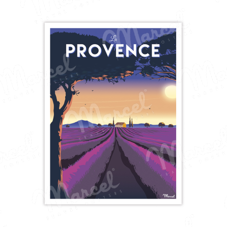 Carte Postale LA PROVENCE A5