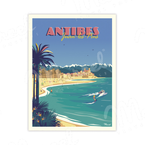 Carte Postale ANTIBES "Juan-Les-Pins" A5