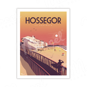 Carte Postale HOSSEGOR "La Centrale" A5