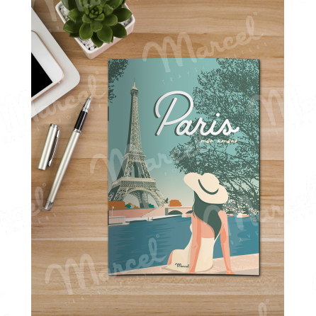 Carnet de Notes PARIS "Mon Amour"