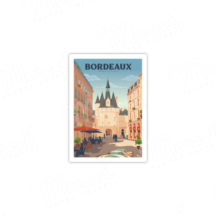 Carte Postale BORDEAUX "Porte Cailhau"