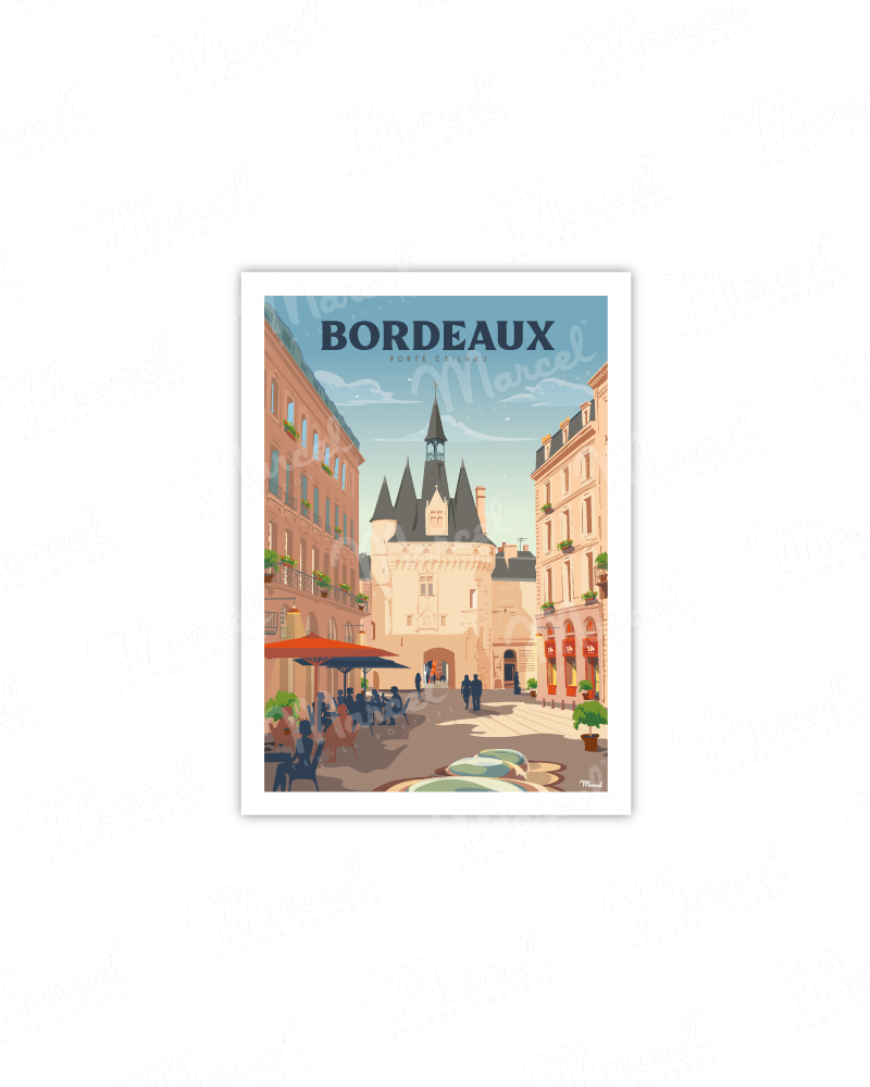 Carte Postale BORDEAUX "Porte Cailhau"