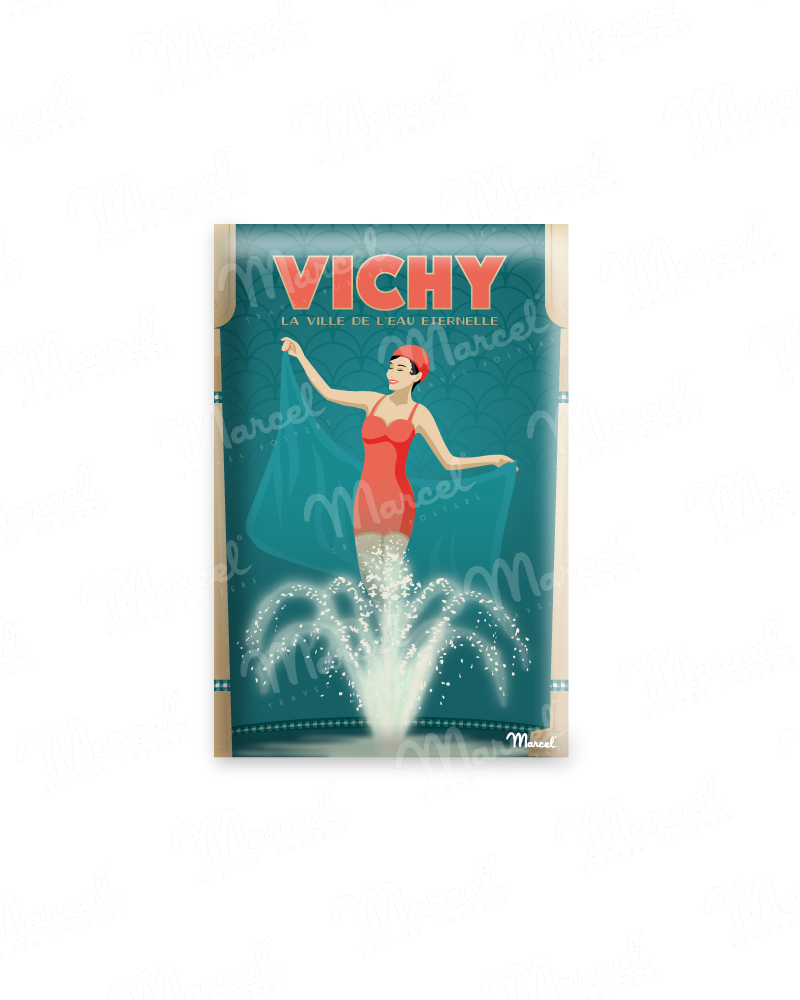 Magnet VICHY "l'eau éternelle"