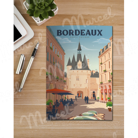 Carnet de Notes BORDEAUX "Porte Cailhau"