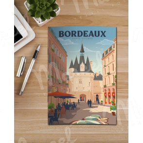 Carnet de Notes BORDEAUX "Porte Cailhau"