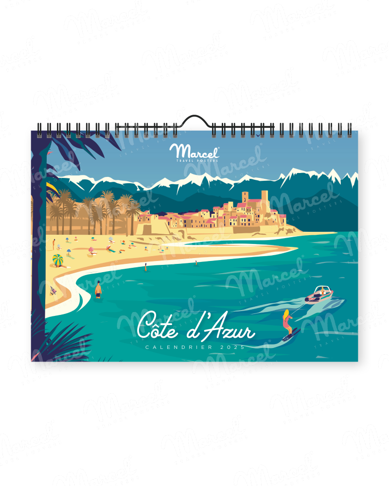 Calendar 2025 "COTE D'AZUR"