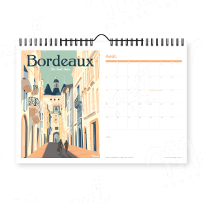 Calendrier 2025 "BORDEAUX et BASSIN D'ARCACHON"