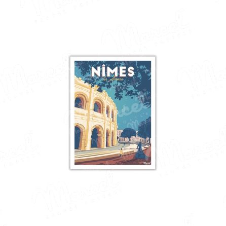 Carte Postale NIMES « Les Arènes »