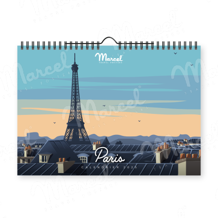 Calendrier 2025 "PARIS"