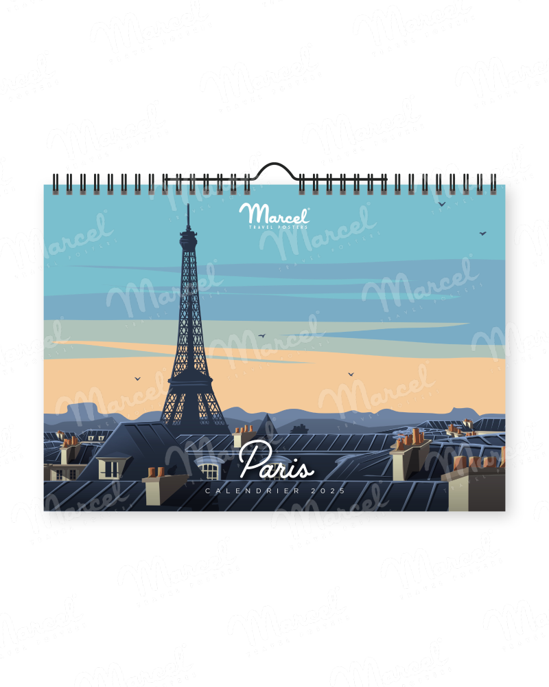 Calendar 2025 "PARIS"