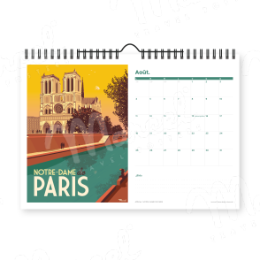 Calendrier 2025 "PARIS"