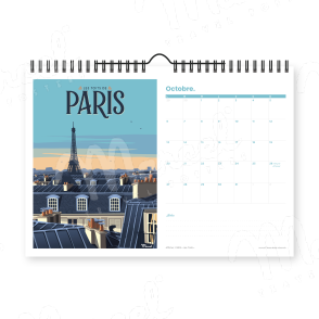 Calendrier 2025 "PARIS"