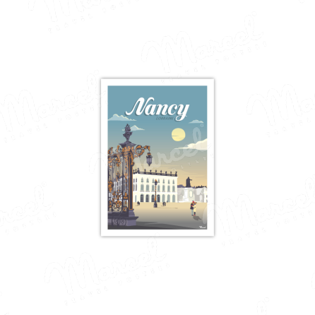 Carte Postale NANCY "Place Stanislas"