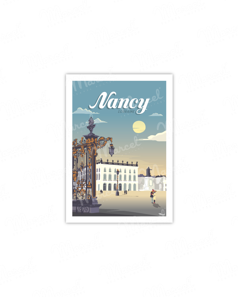 Carte Postale NANCY "Place Stanislas"