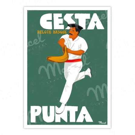 Affiche "Cesta Punta"