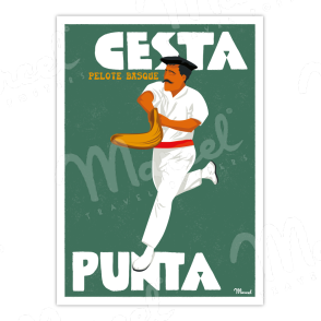 Affiche "Cesta Punta"