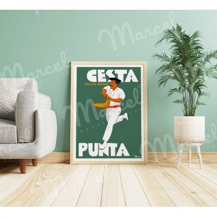 Affiche "Cesta Punta"