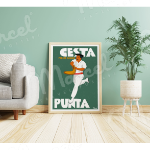 Affiche "Cesta Punta"