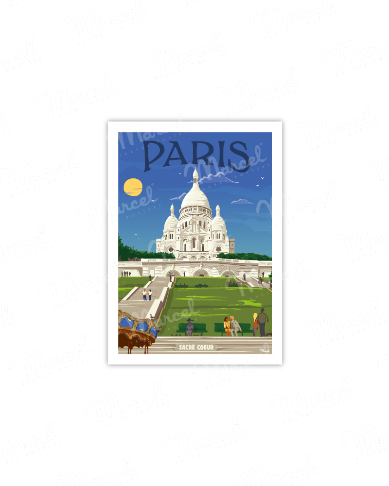 Carte Postale PARIS "Sacré-Cœur"