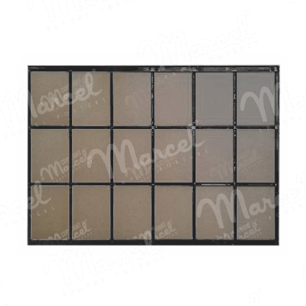 Mat 50 x 70 - 18 Windows A6 black